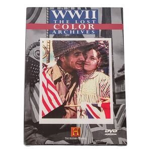 World War II Lost Color Archive 2-Disc DVD Set History Channel Documentary NEW